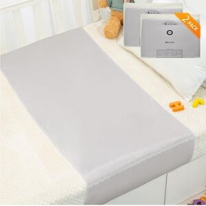 100% Mulberry Silk Crib Sleeve for Baby Hair Loss Prevention, 2 pieces